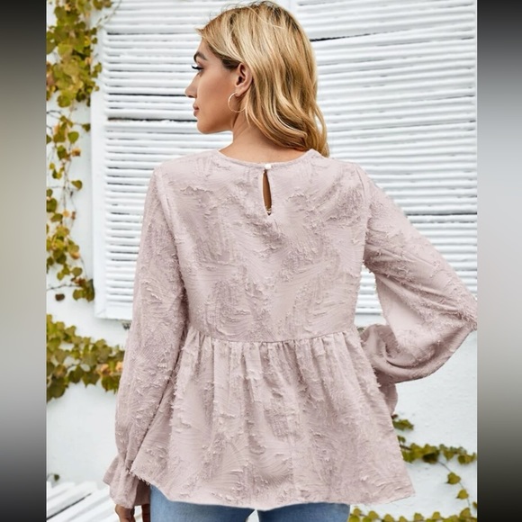 Lilac Long sleeve Blouse - Picture 2 of 4
